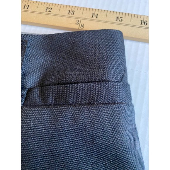 Banana Republic Mobwife Y2K Black Dress Stretch Pants with Ankle Zipper Size 6 - Picture 8 of 11